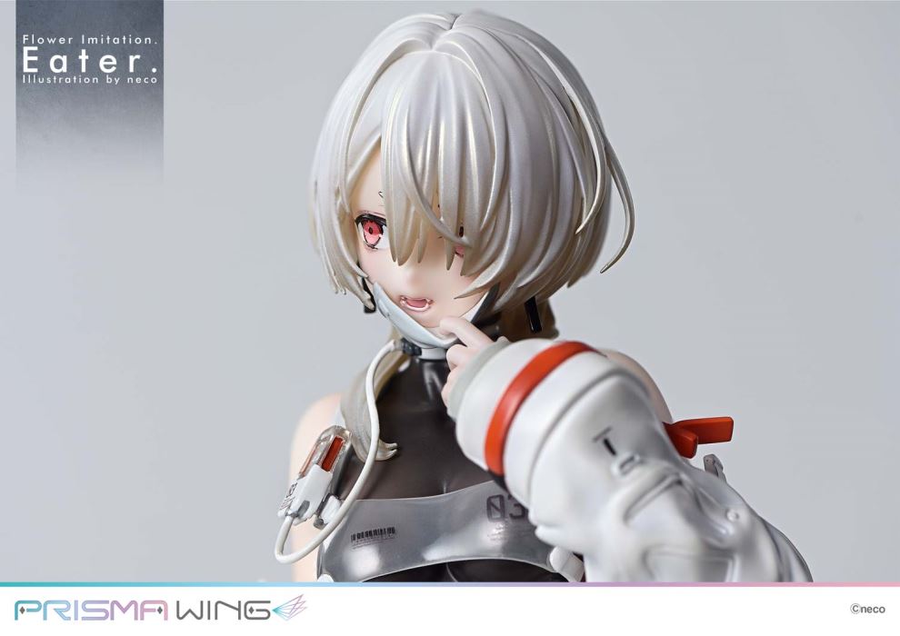 Flower Imitation. Eater. Illustration by neco