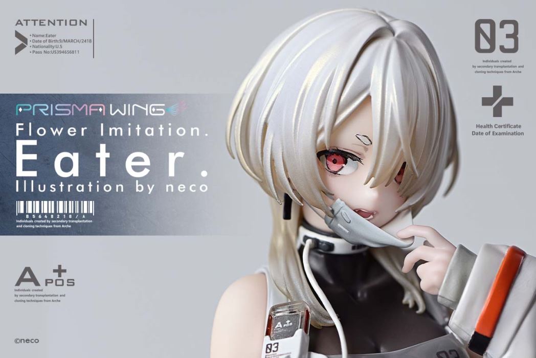 Flower Imitation. Eater. Illustration by neco