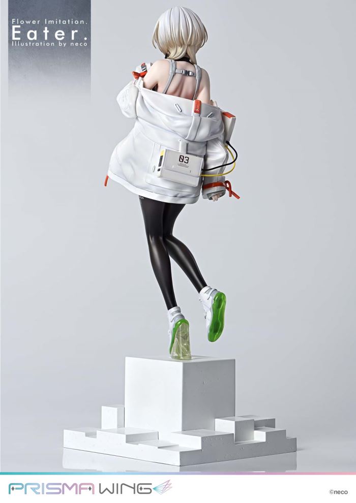 Flower Imitation. Eater. Illustration by neco