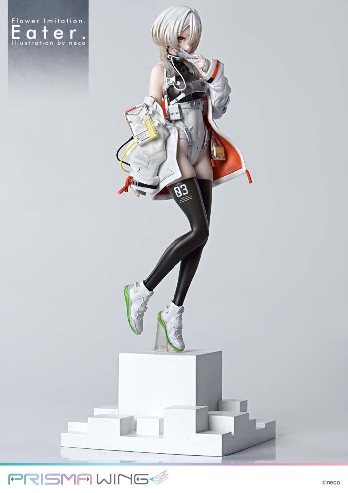 Flower Imitation. Eater. Illustration by neco