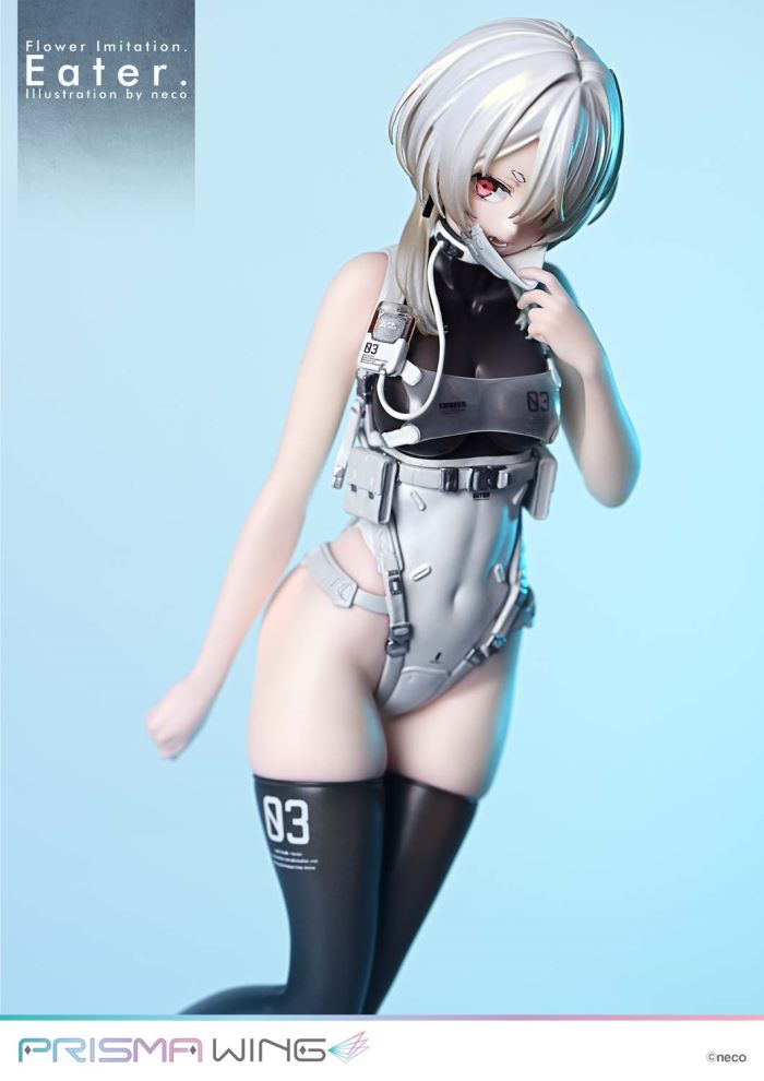 Flower Imitation. Eater. Illustration by neco