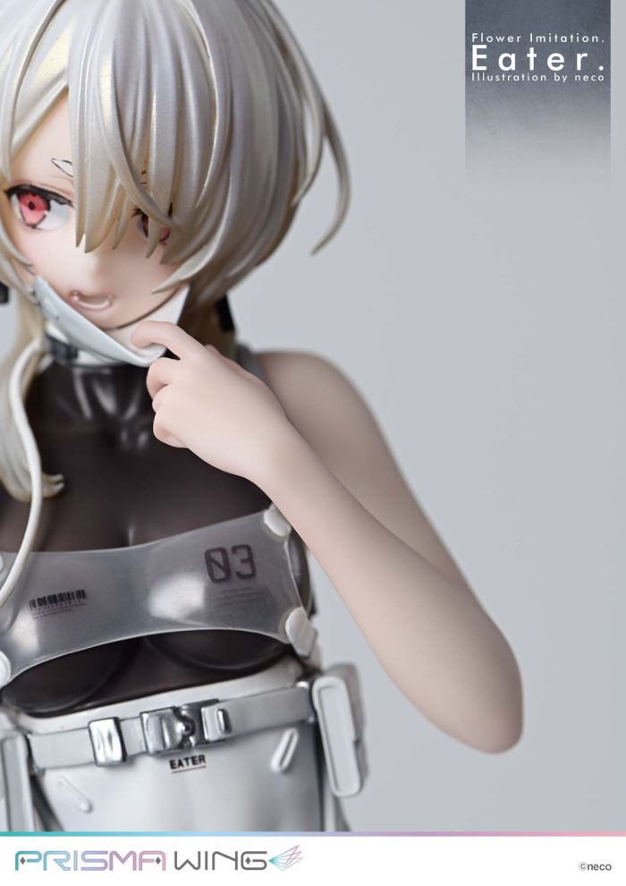 Flower Imitation. Eater. Illustration by neco