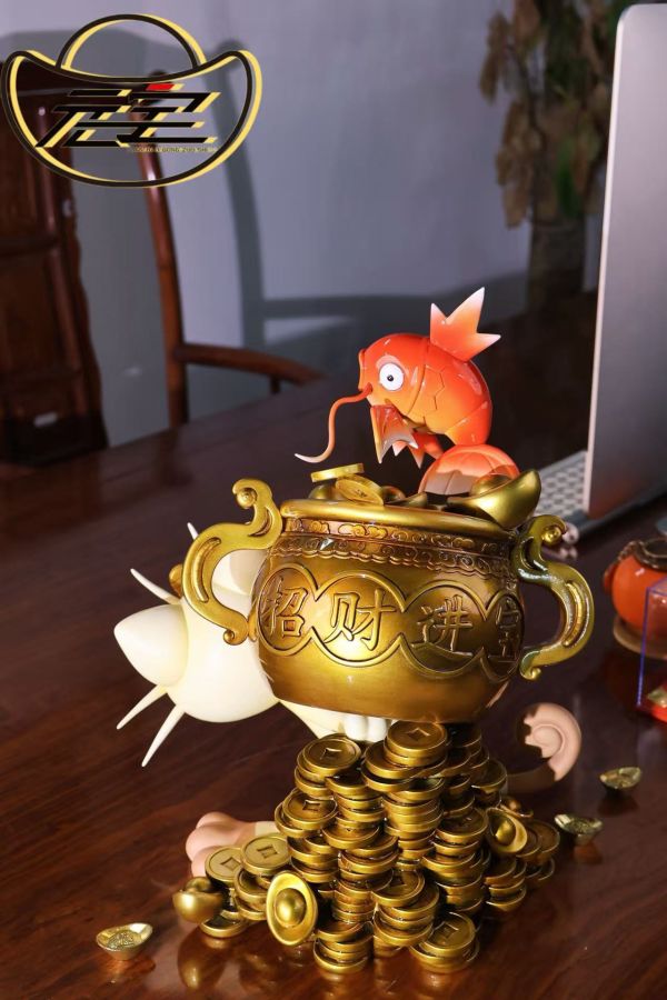 Fortune Cat and Koi Fish - Pokemon