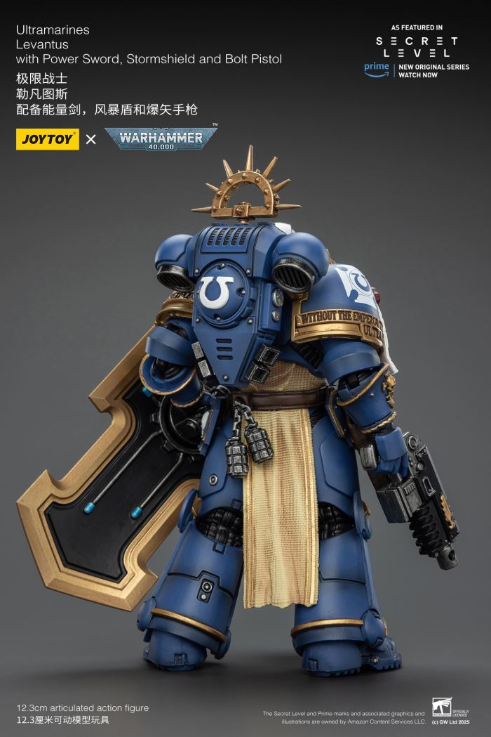 JOYTOY: Warhammer 40K Series - Ultramarines Titus/Metauros/Levantus/Towald Action Figure Toy