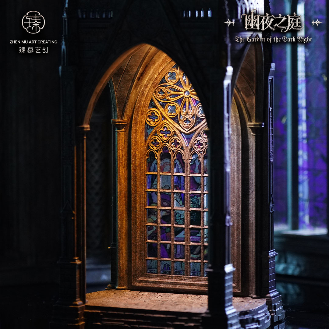 Ghostly Night Garden 1/35 Scale Miniature