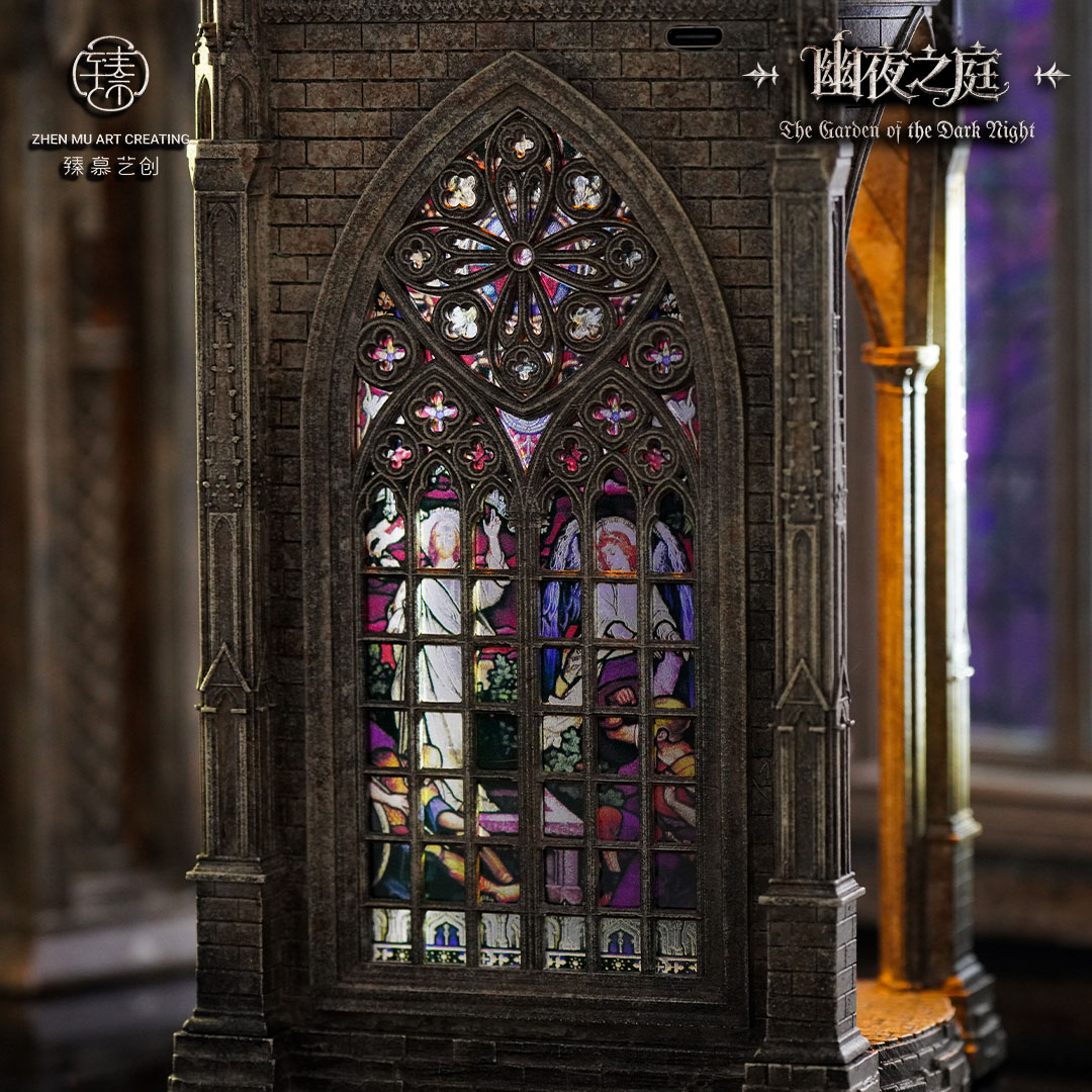 Ghostly Night Garden 1/35 Scale Miniature