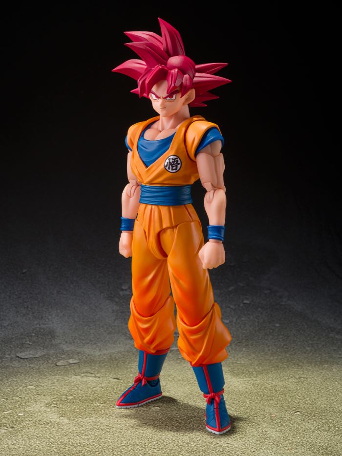 SHFiguarts Super Saiyan God Son Goku (clad in the energy of God)