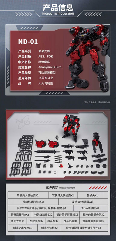 BIRD/BINARY Shade Anonymous Bird 1/60