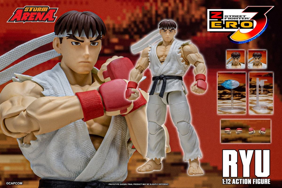 RYU - STREET FIGHTER ZERO 3 1/12