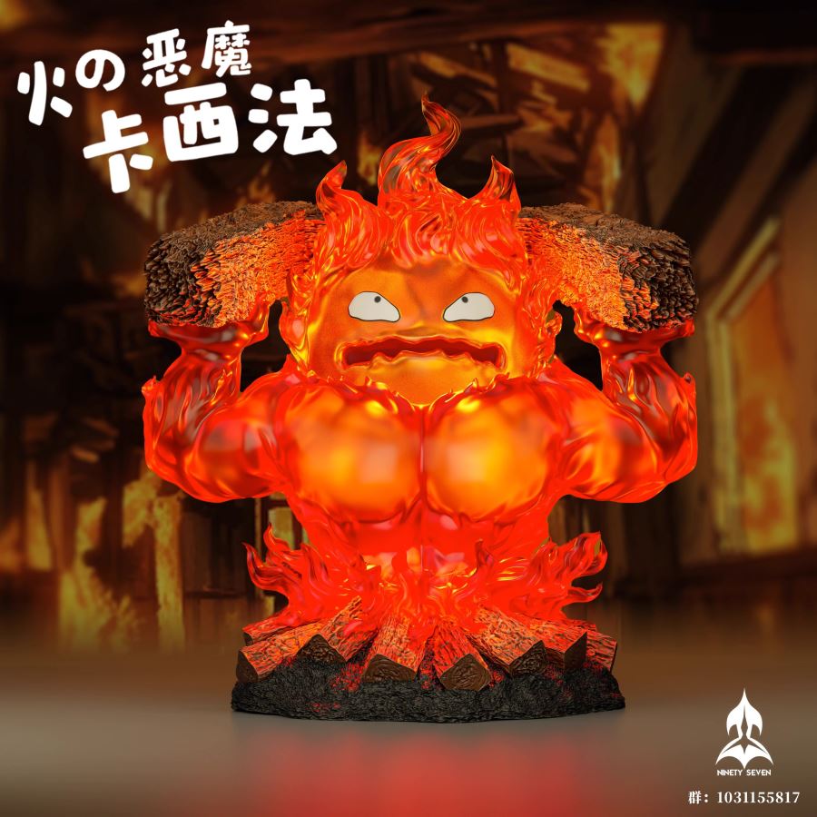 Angry Calcifer - Howl's Moving Castle