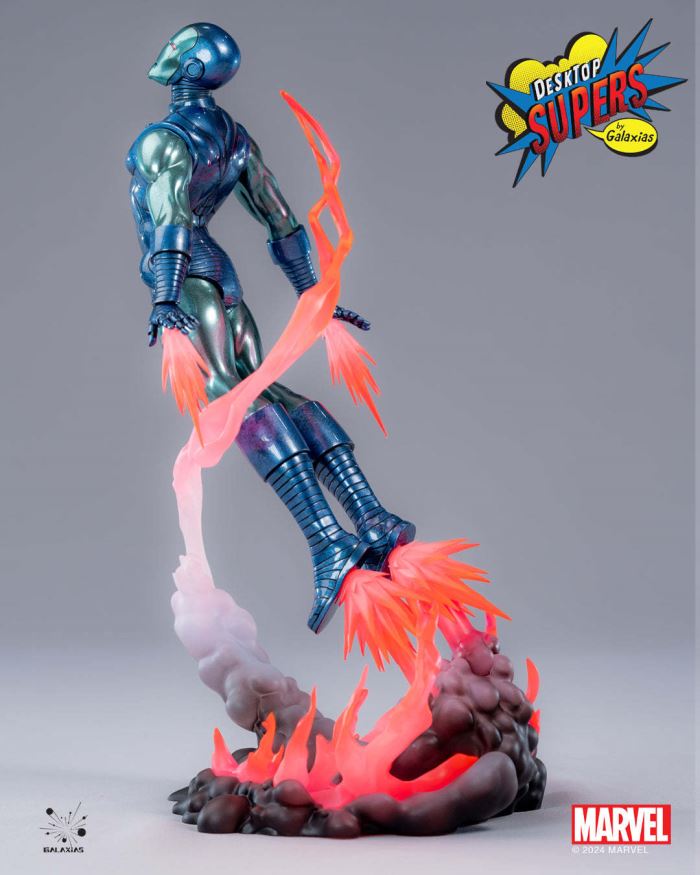 Marvel Desktop Supers Iron Man (Classic Edition & Stealth Edition) 1/8
