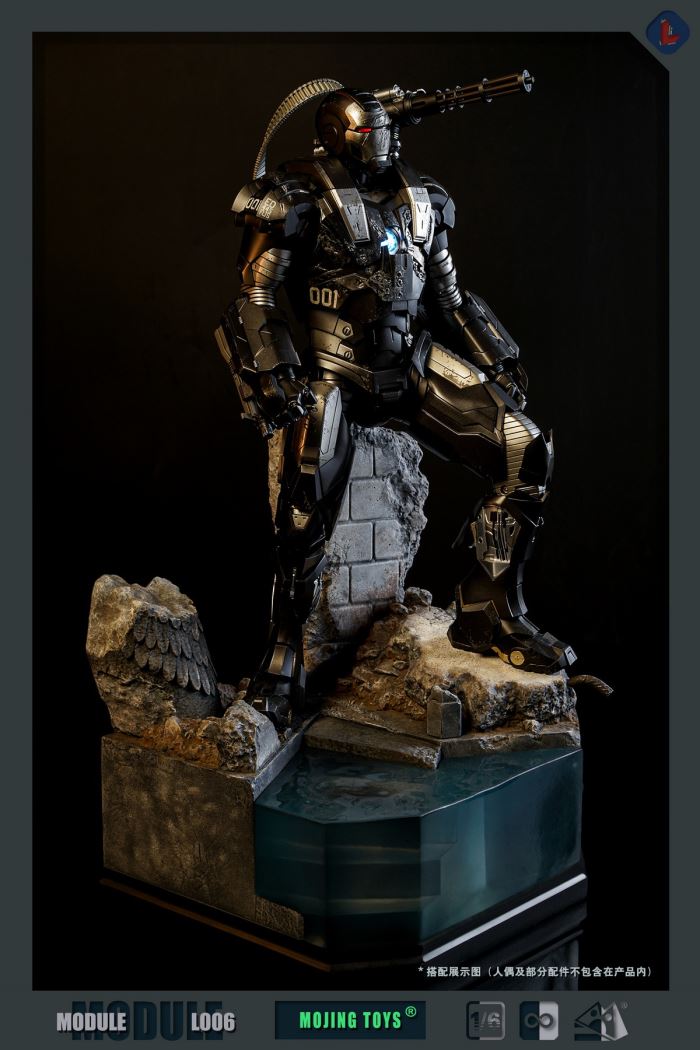 BVS Kryptonite Ruins Platform 1/6