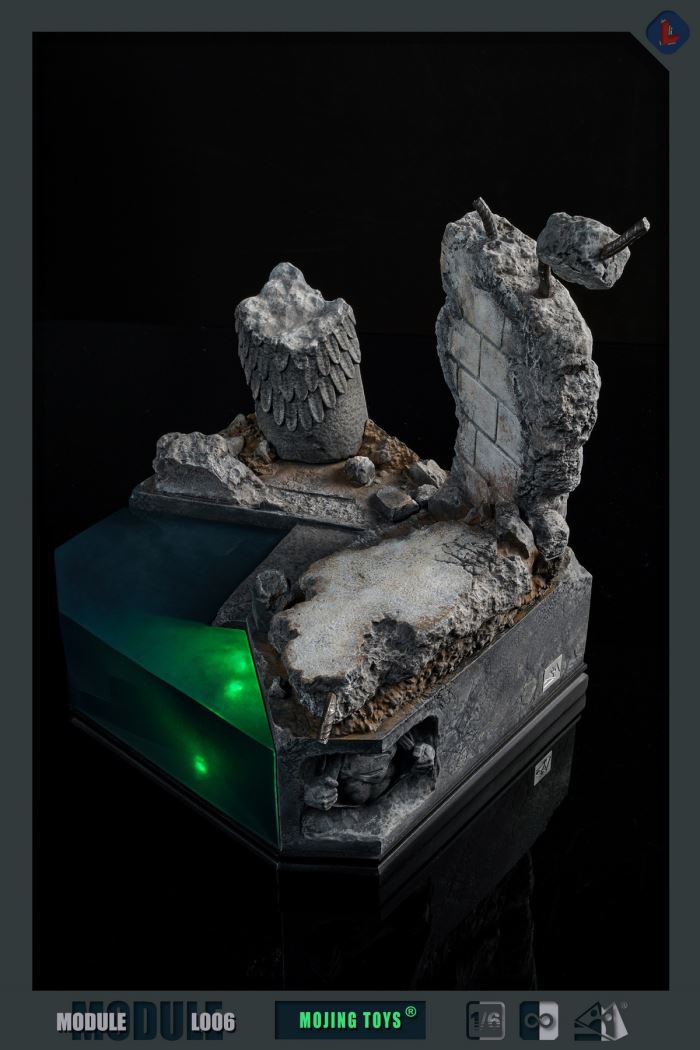 BVS Kryptonite Ruins Platform 1/6