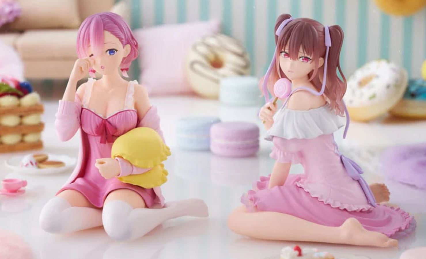 Amanori Risa and Tachibana Mikaari's Dessert Temptation Ver