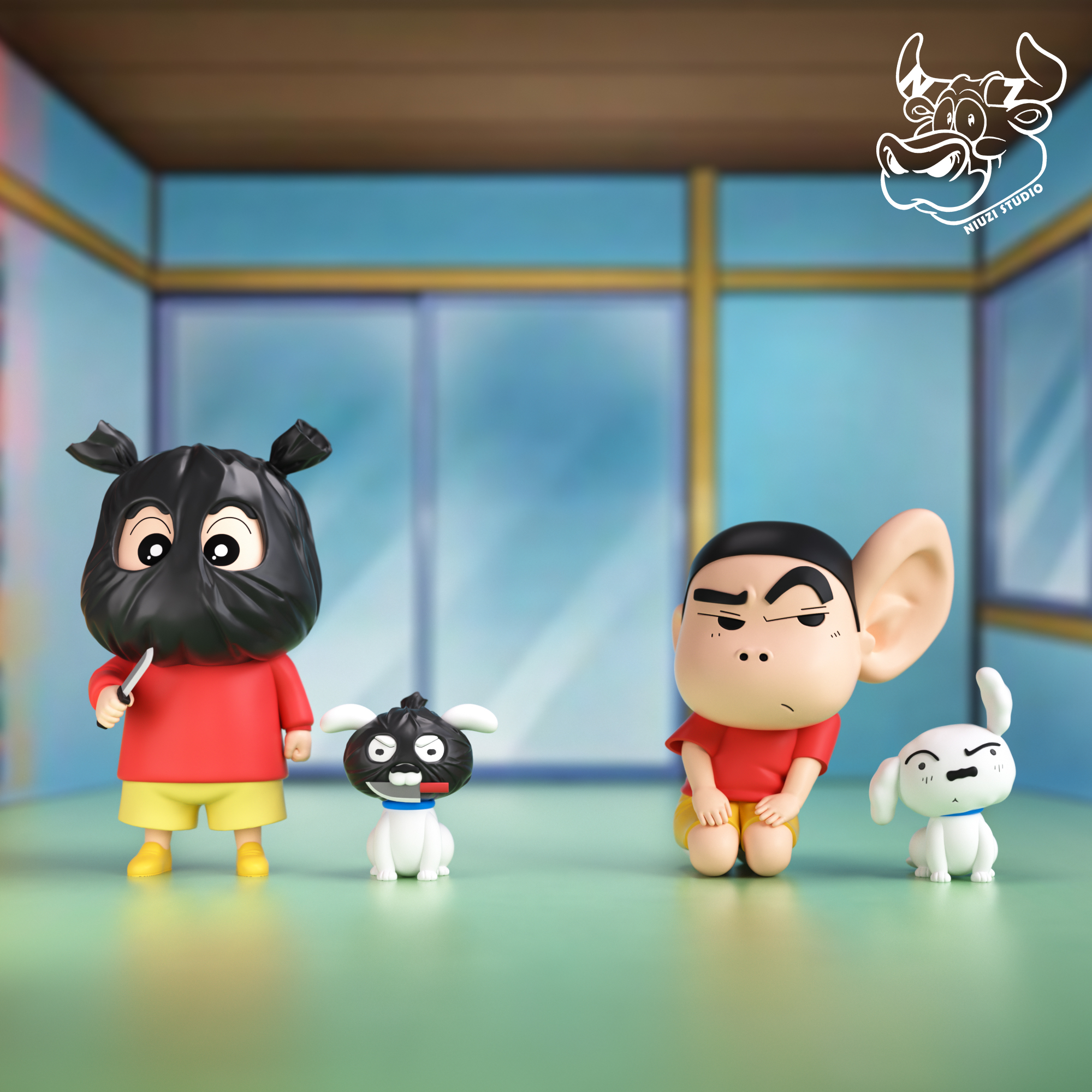 Nohara Shinnosuke & Shiro