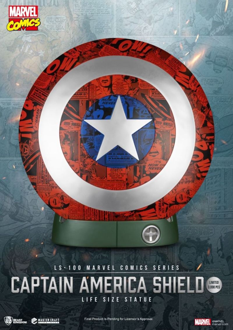 Captain America Commemorative Life Size Shield