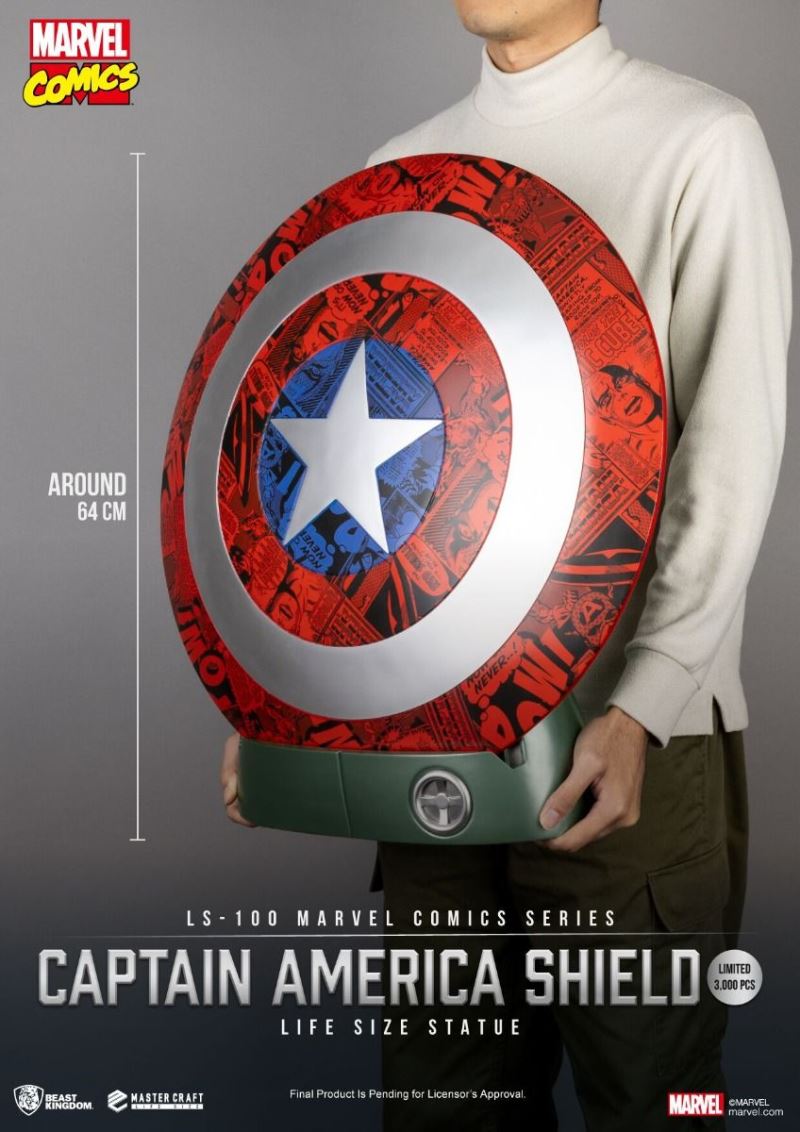Captain America Commemorative Life Size Shield