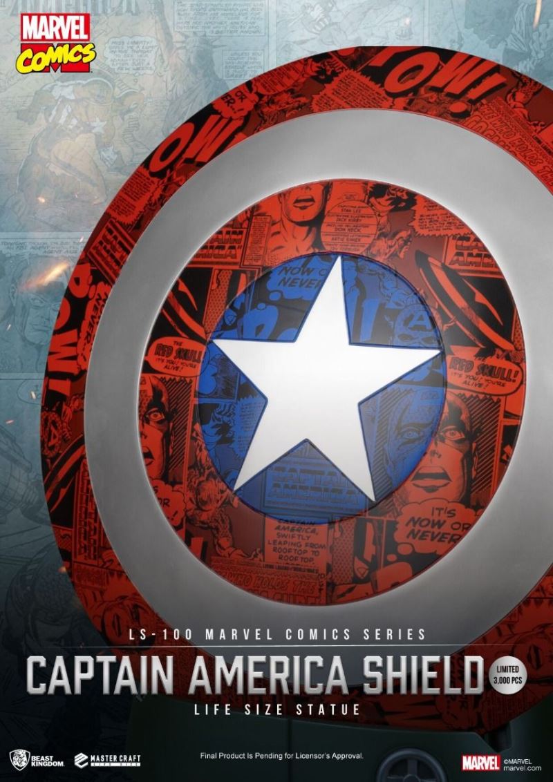 Captain America Commemorative Life Size Shield