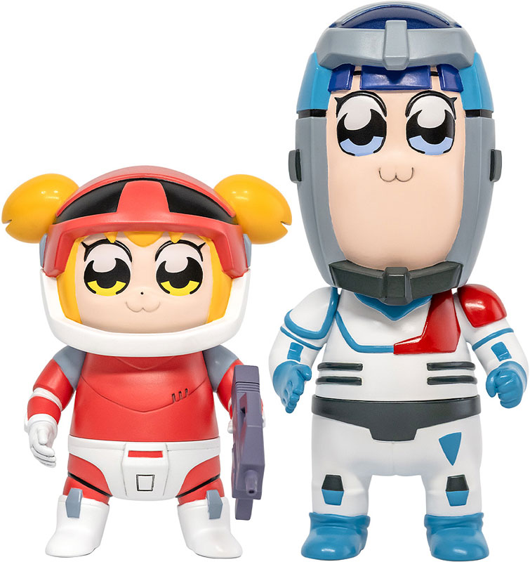 Chibi Creature Pop Team Epic POPUKO & PIPIMI Spacesuit Ver. Soft Vinyl Figure