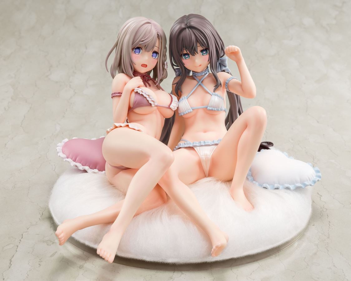 Amane Hoshimiya & Yui Shimizu illustration by karory 1/6