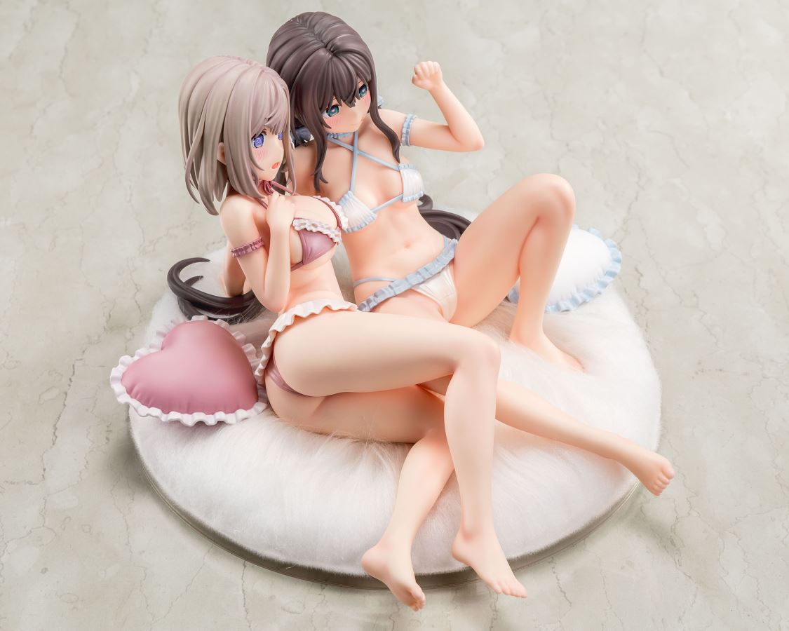 Amane Hoshimiya & Yui Shimizu illustration by karory 1/6