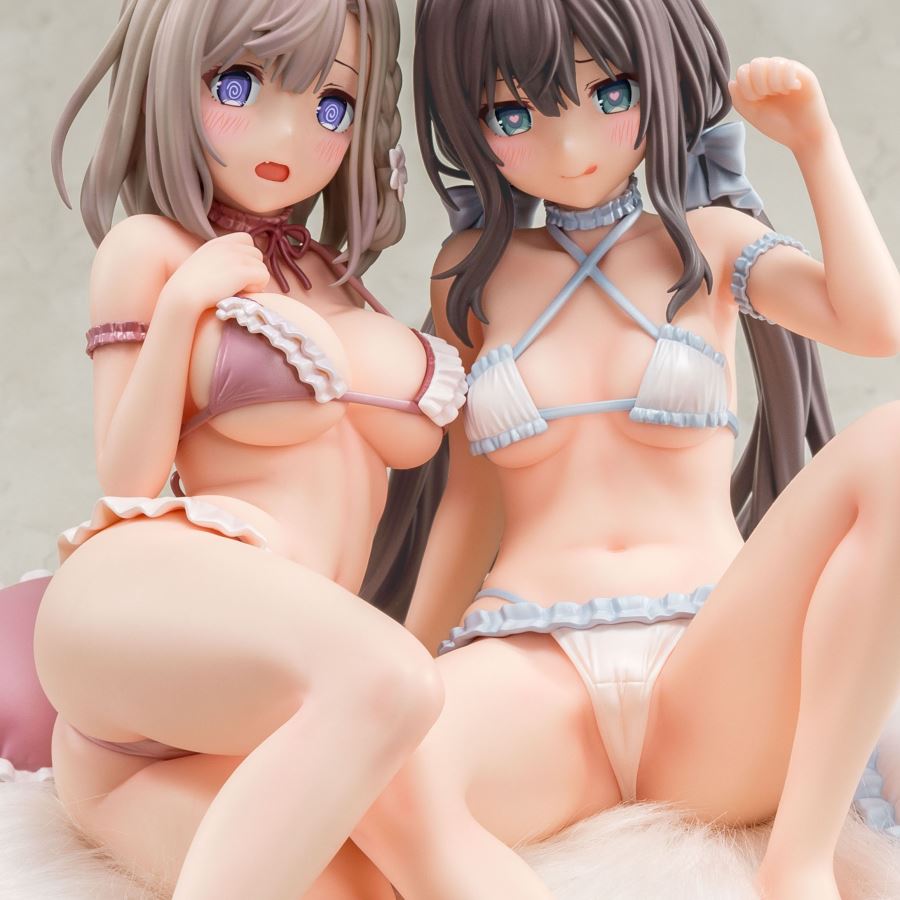 Amane Hoshimiya & Yui Shimizu illustration by karory 1/6