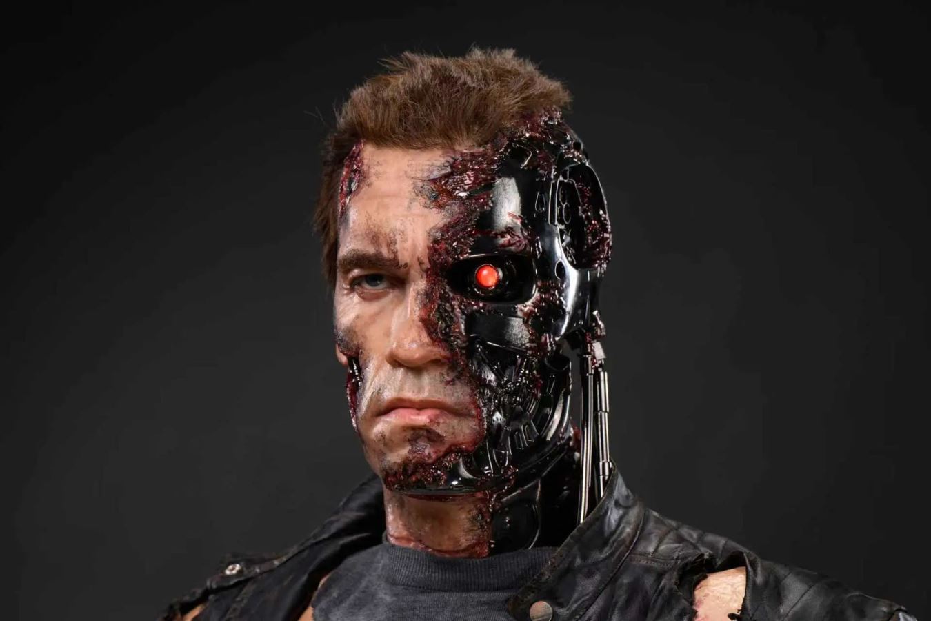 T-850 - Terminator 1/1 life size bust