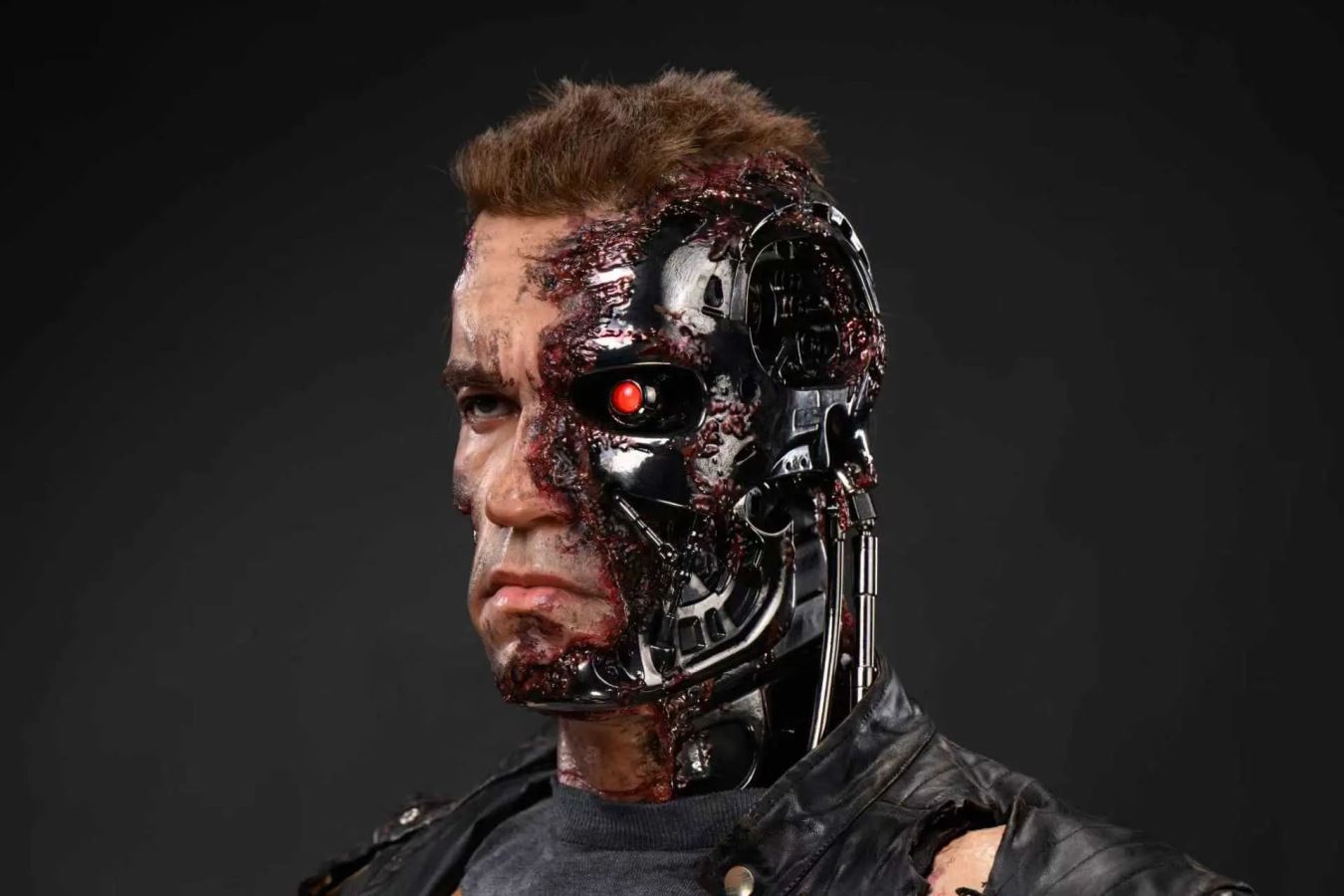 T-850 - Terminator 1/1 life size bust