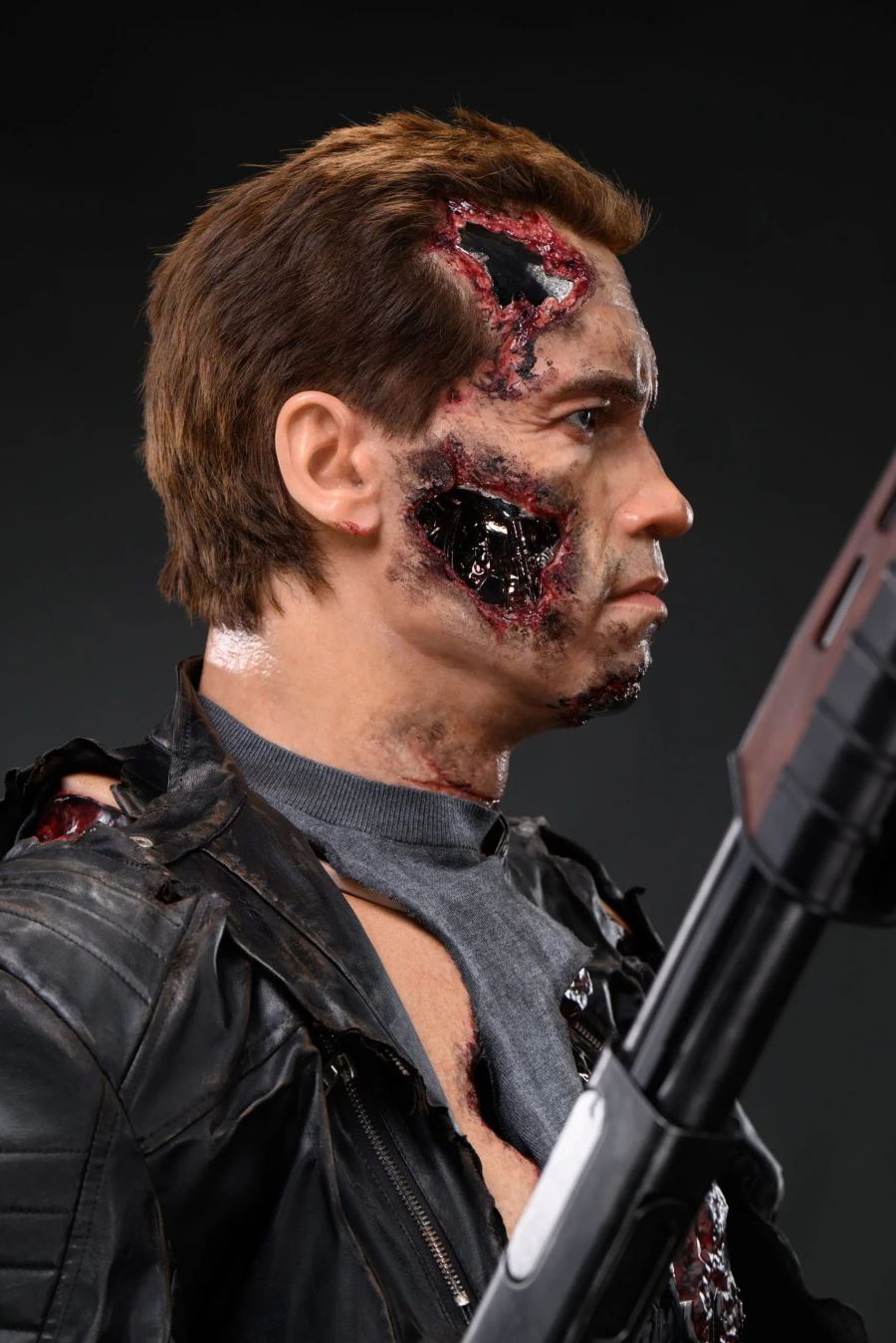 T-850 - Terminator 1/1 life size bust