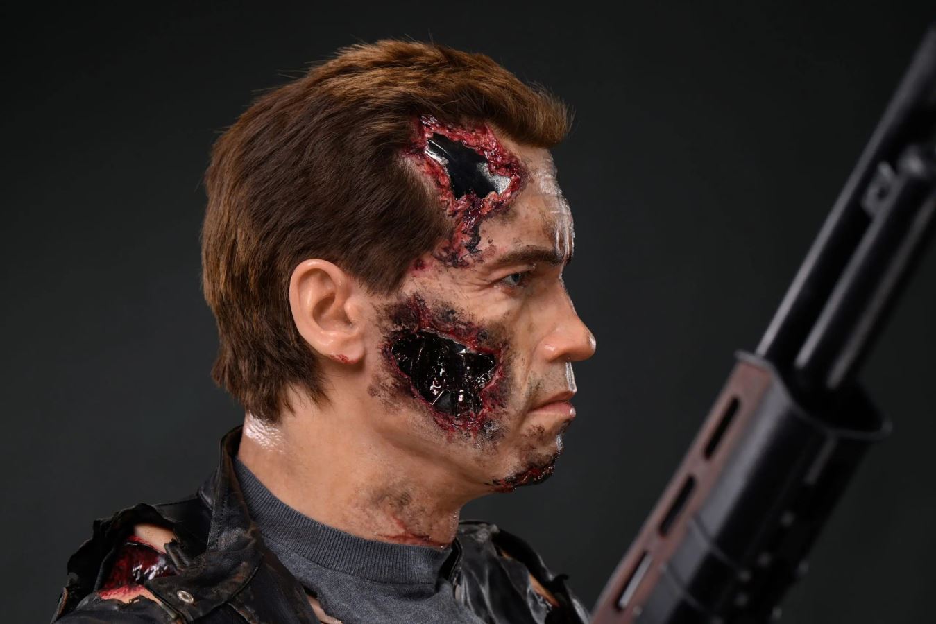 T-850 - Terminator 1/1 life size bust