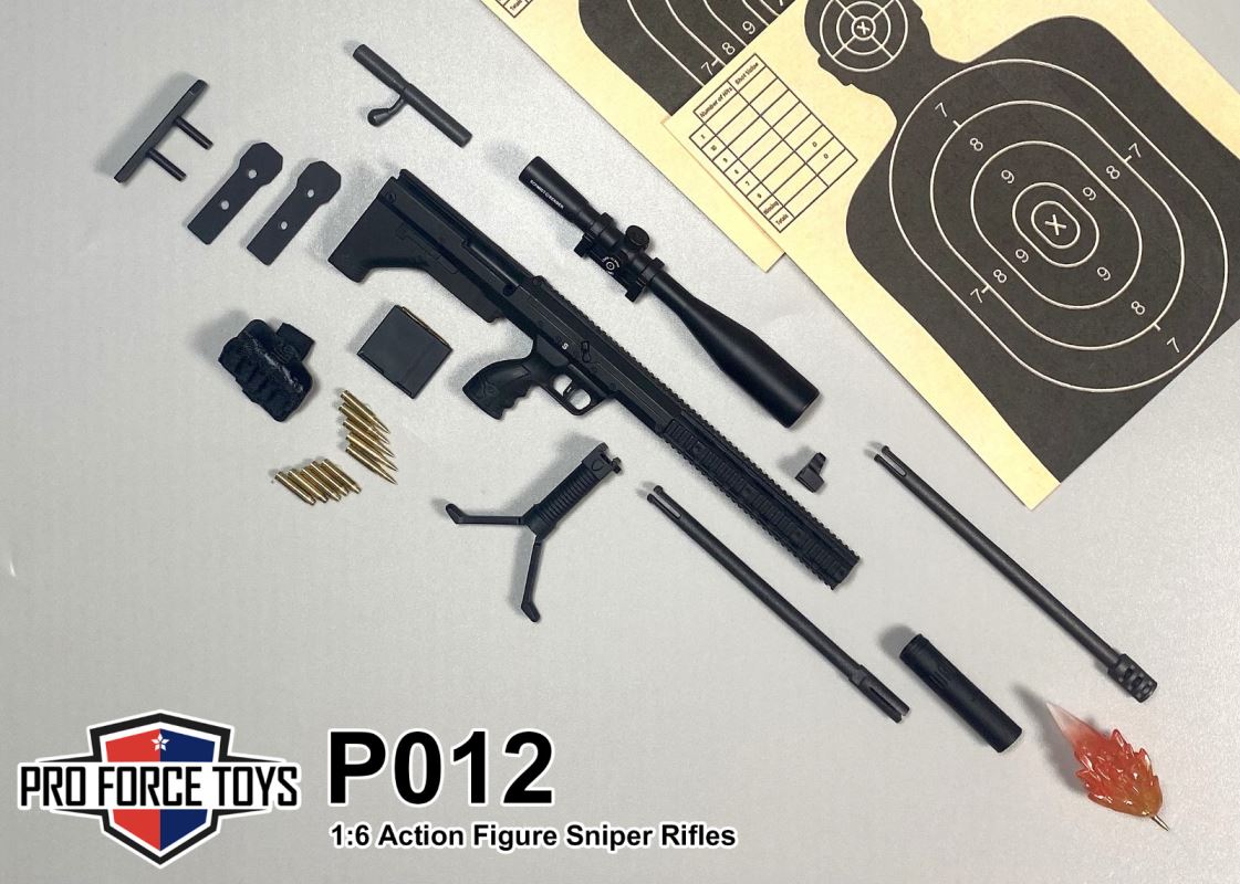 Sniper Rifle Training Kit 1/6