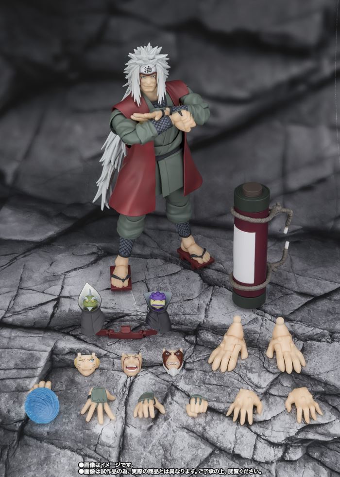 SHFiguarts Jiraiya - The Hero of Konoha, Master of Senjutsu - Sage Mode Set