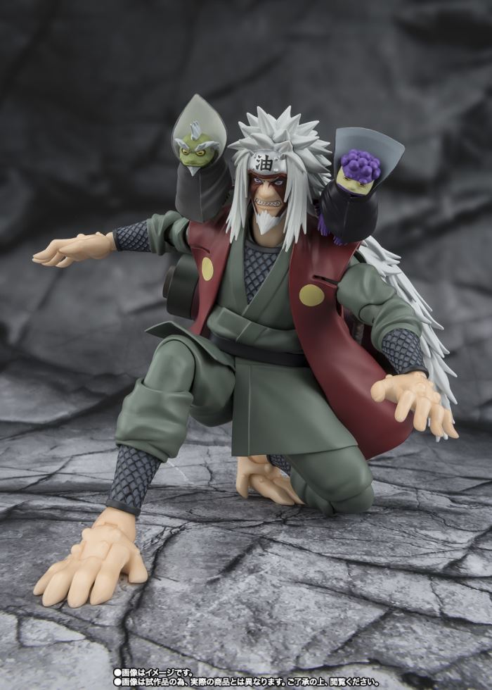 SHFiguarts Jiraiya - The Hero of Konoha, Master of Senjutsu - Sage Mode Set