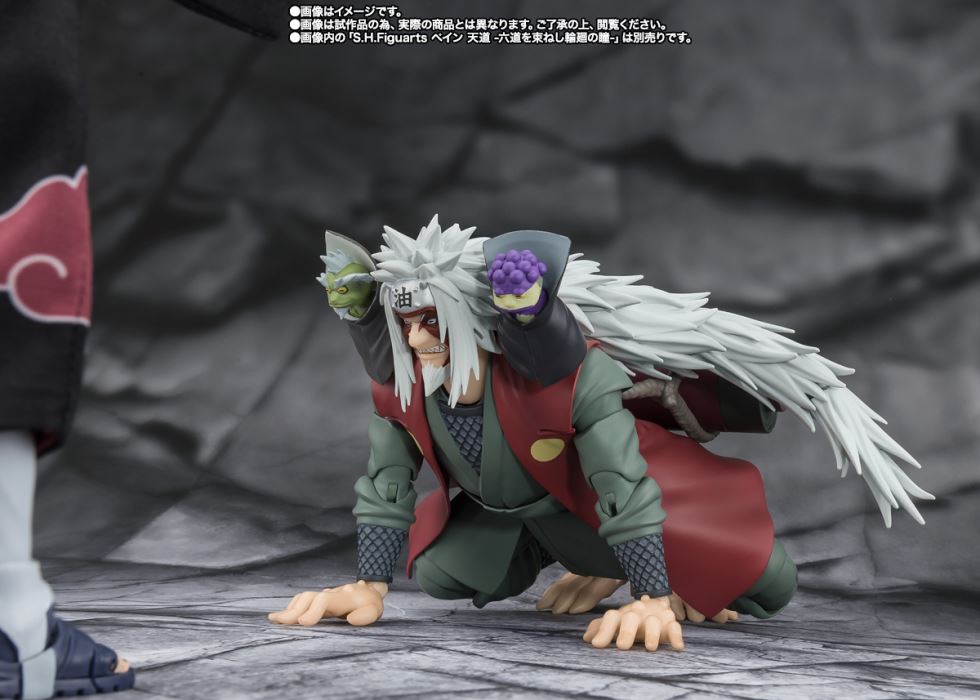 SHFiguarts Jiraiya - The Hero of Konoha, Master of Senjutsu - Sage Mode Set