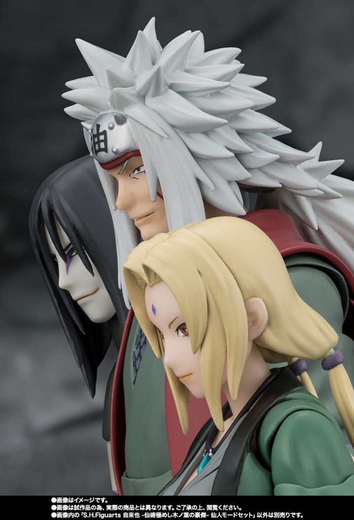 SHFiguarts Jiraiya - The Hero of Konoha, Master of Senjutsu - Sage Mode Set