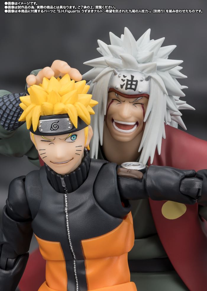 SHFiguarts Jiraiya - The Hero of Konoha, Master of Senjutsu - Sage Mode Set