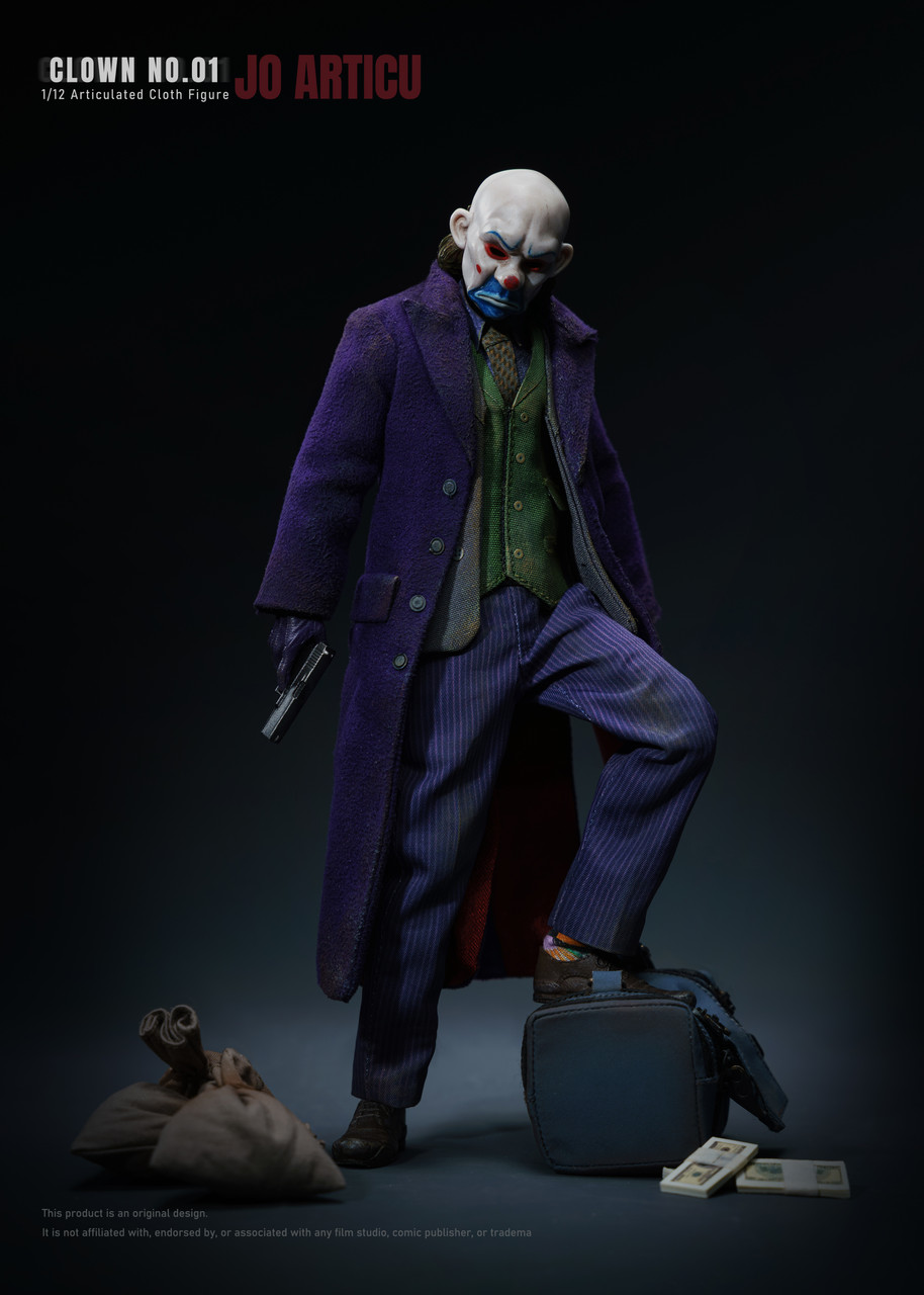 Clown No.01 Articulated Cloth Figure 1/12