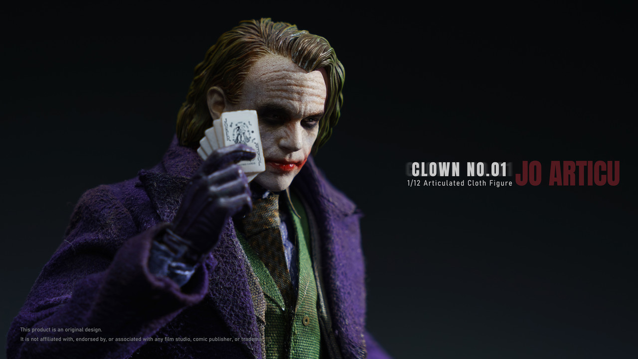 Clown No.01 Articulated Cloth Figure 1/12