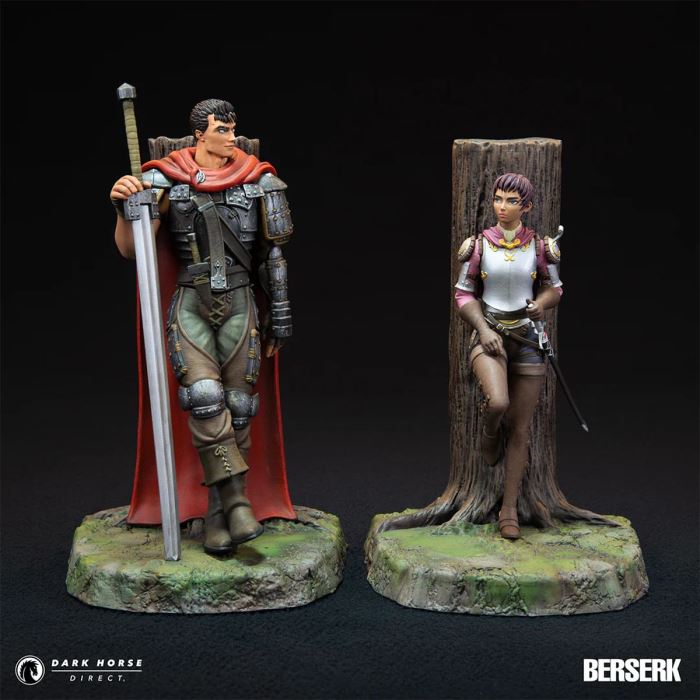 Berserk Guts and Casca bookends