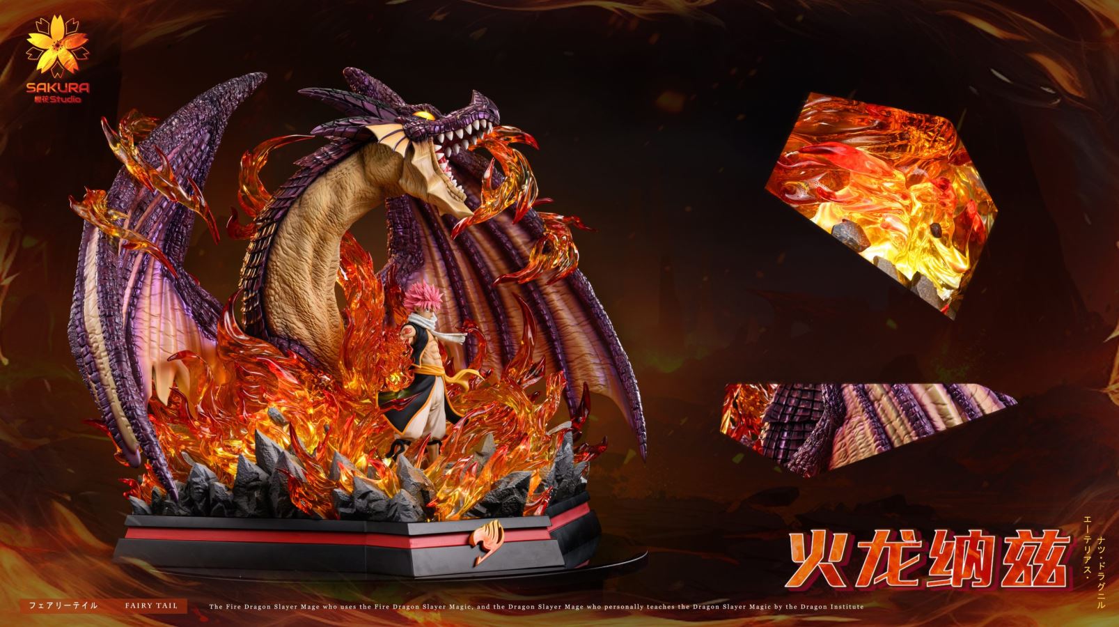 The Fire Dragon Natsu Dragneel - Fairy Tail