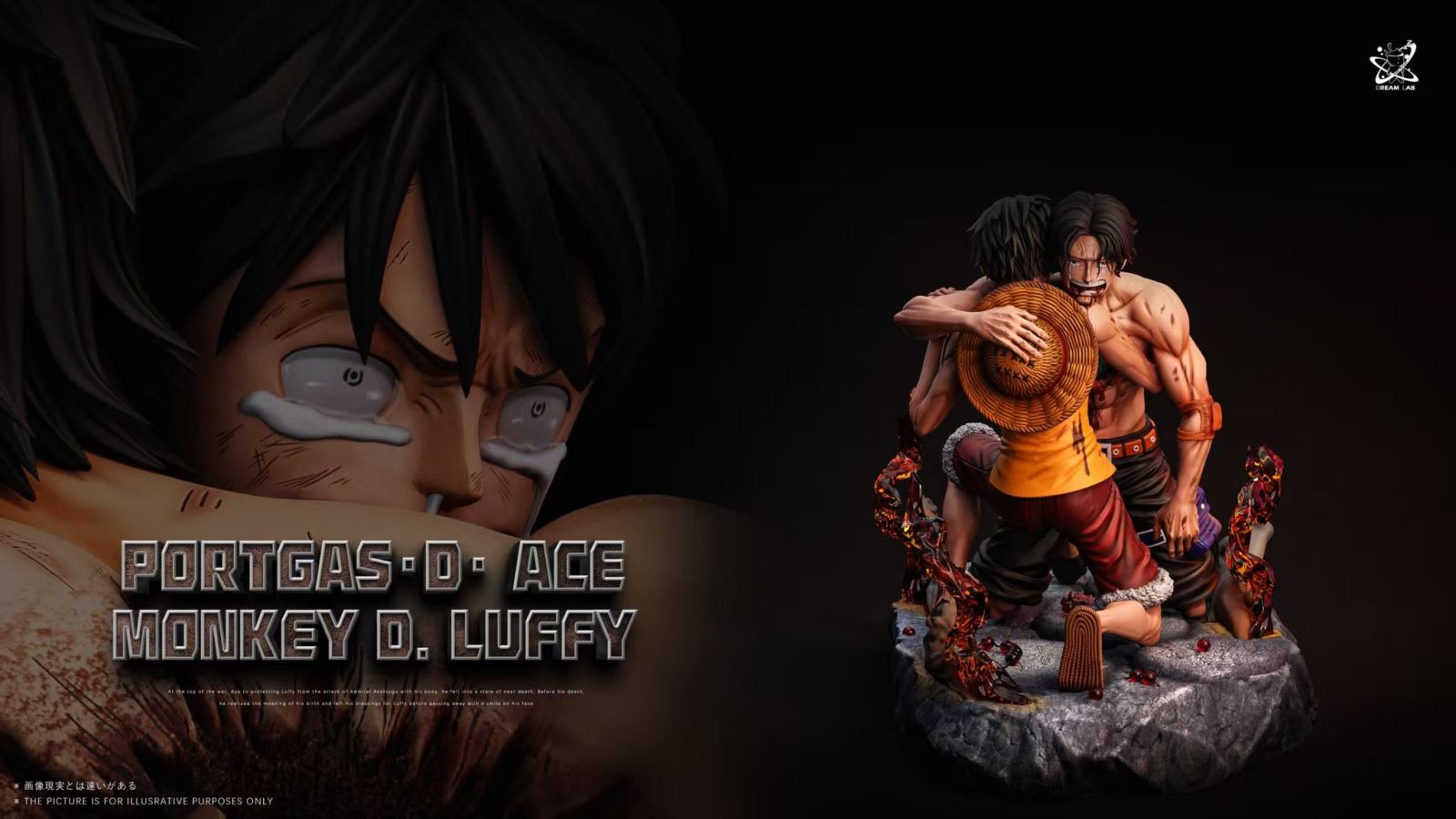 Ace and Luffy Summit War Saga Farewell - One Piece