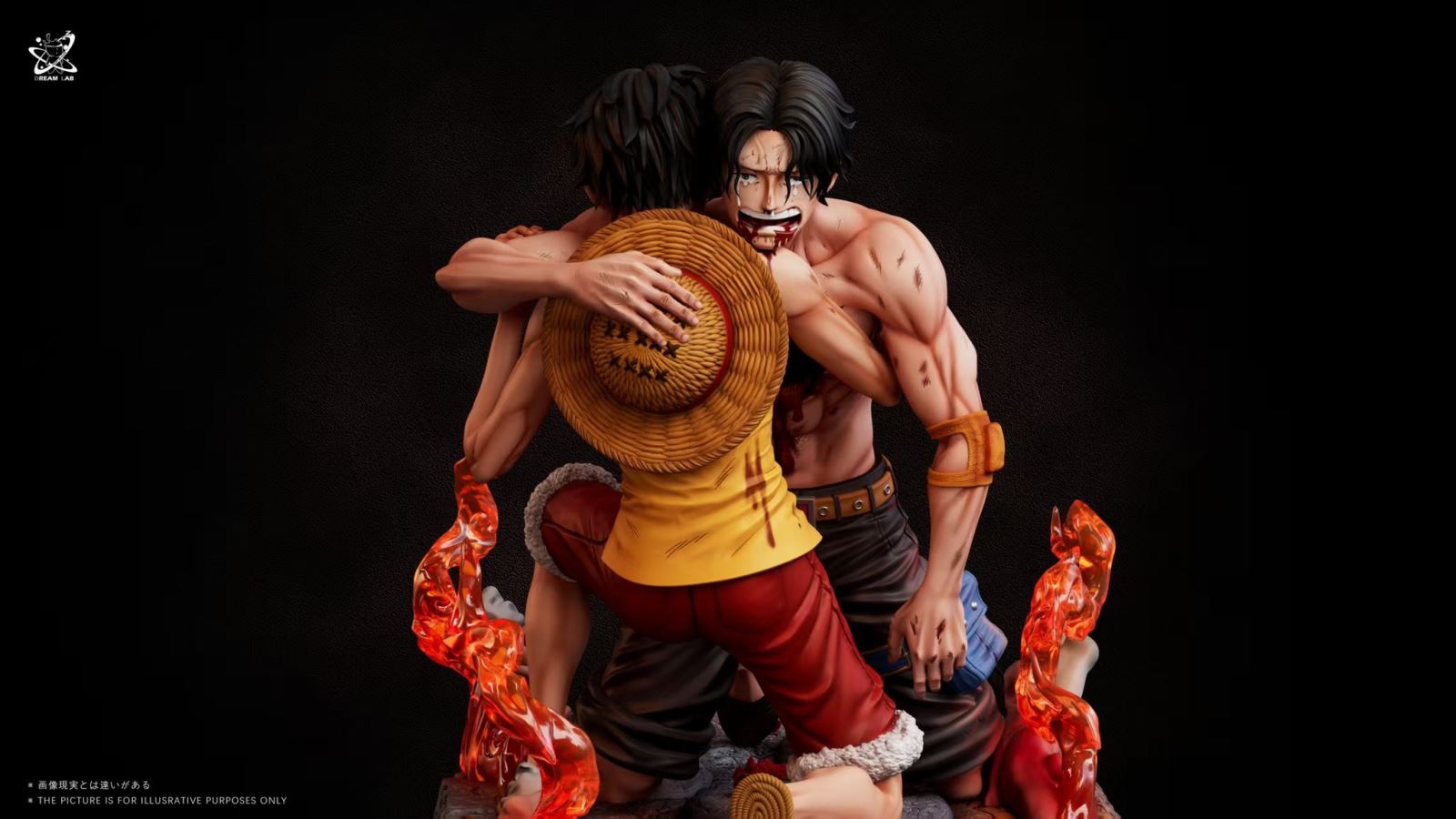 Ace and Luffy Summit War Saga Farewell - One Piece