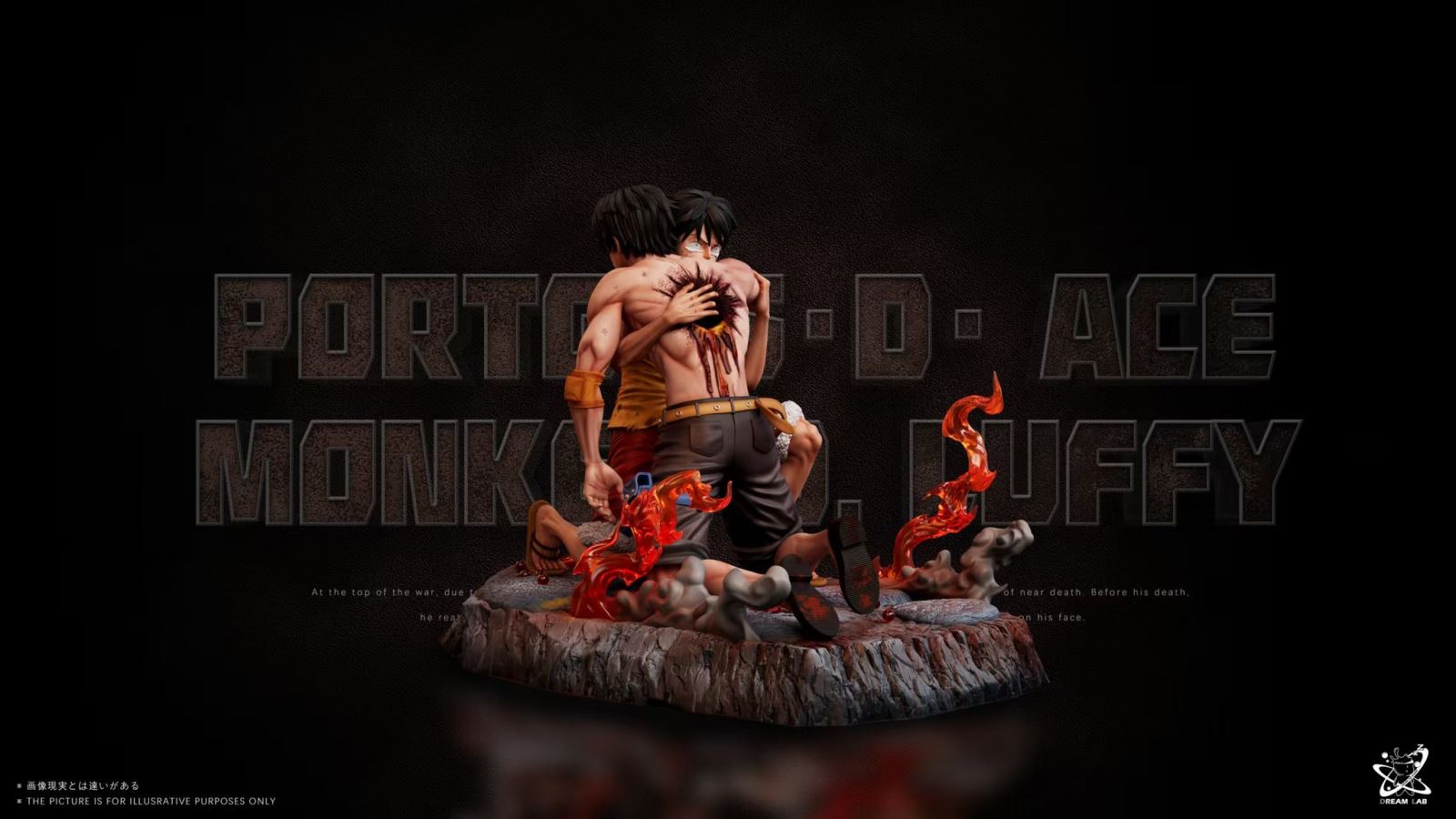 Ace and Luffy Summit War Saga Farewell - One Piece