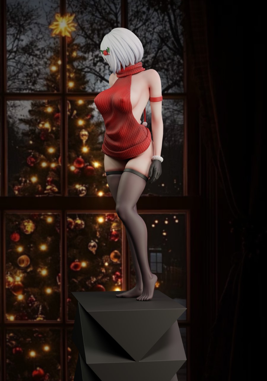 Red Sweater 2B - NieR: Automata 1/4