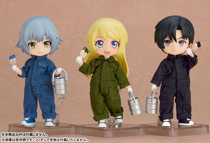 Nendoroid Doll Outfit Set: Colorful Coveralls