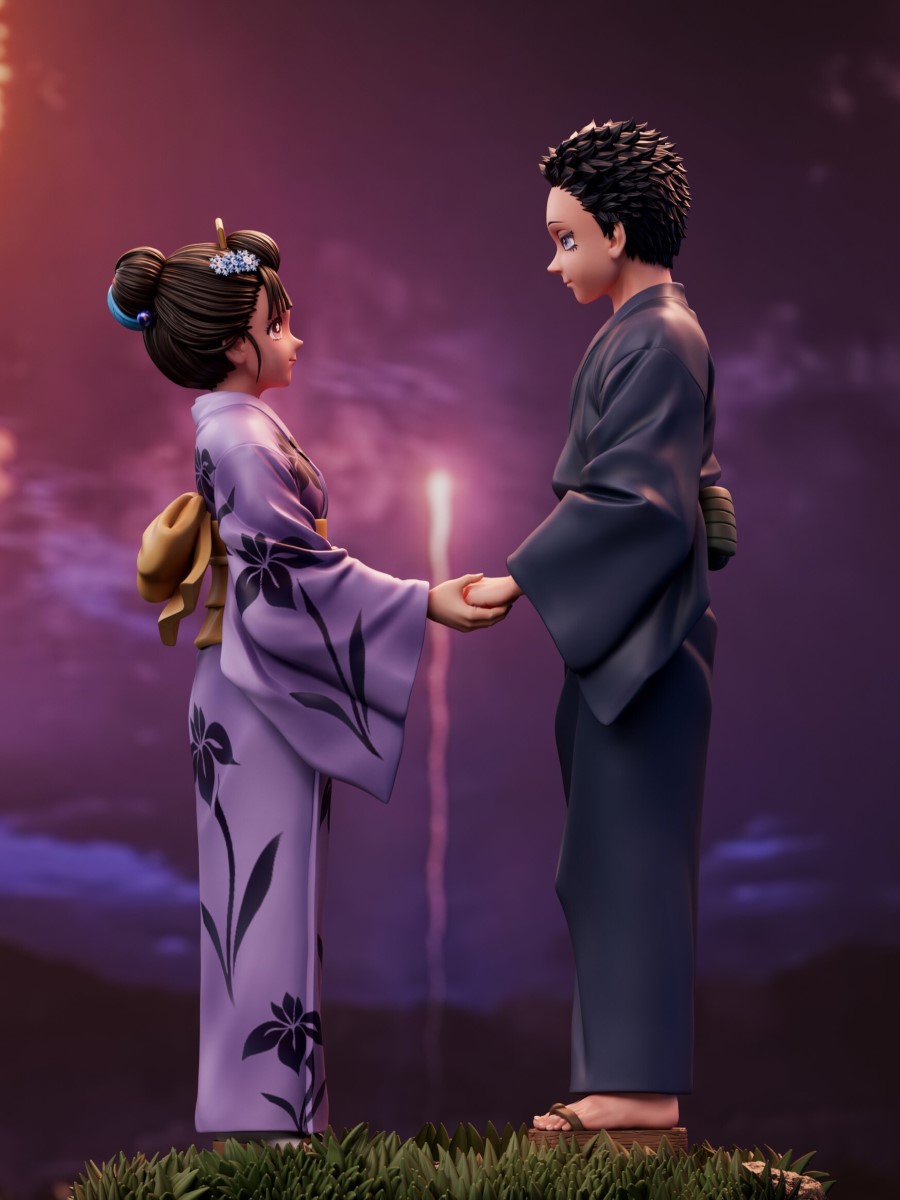 Akaza & Koyuki - Demon Slayer