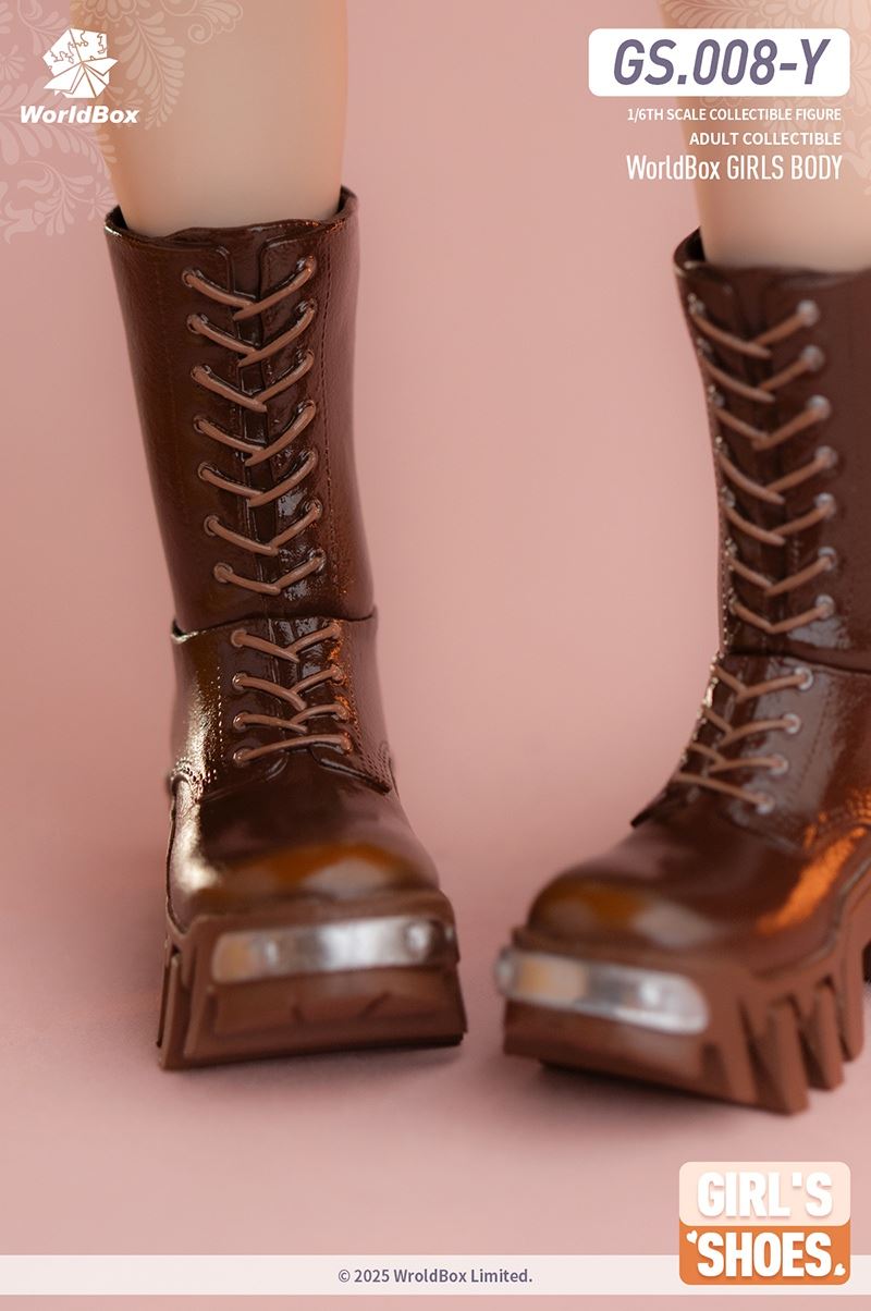 Black Sweet Party Outfit Set & Reversible Bulldozer Boots (#GS008) 1/6