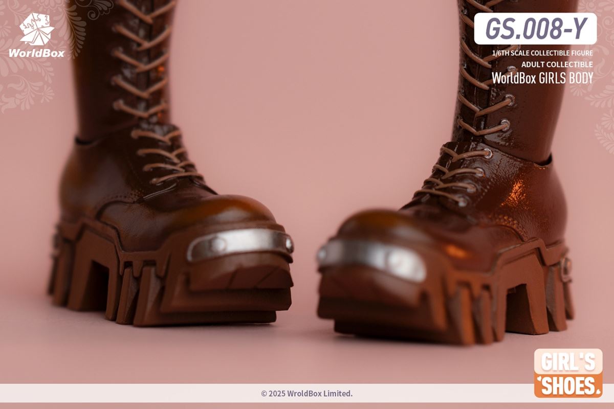 Black Sweet Party Outfit Set & Reversible Bulldozer Boots (#GS008) 1/6