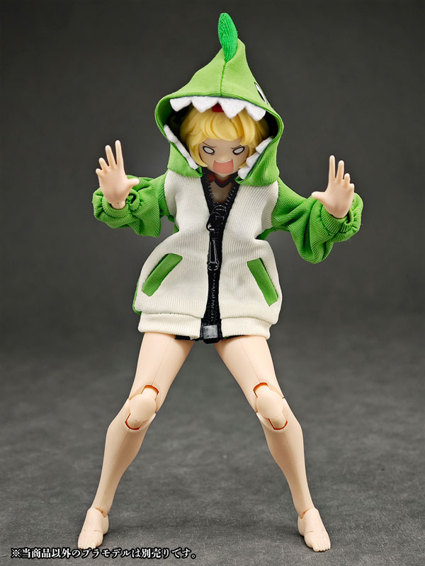 Party Animal Girl Loungewear Kaiju Hoodie (DOLL ACCESSORY)