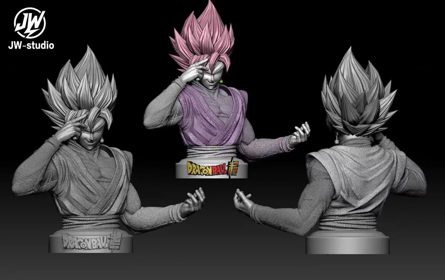 Pink Goku Bust - Dragon Ball